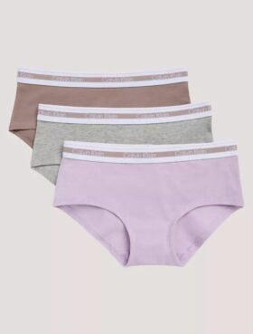 Set de 3 chiloți Hipster Cotton Stretch pentru fete