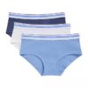 Set de 3 chiloți Hipster Cotton Stretch pentru fete