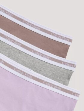 Set de 3 chiloți Hipster Cotton Stretch pentru fete