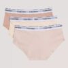 Set de 3 chiloți Hipster din Cotton Stretch pentru fete