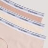 Set de 3 chiloți Hipster din Cotton Stretch pentru fete