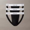 Set de 3 jock-strap-uri Icon Cotton Stretch