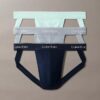 Set de 3 jock-strap-uri Icon Cotton Stretch