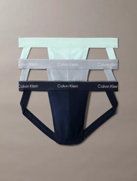 Set de 3 jock-strap-uri Icon Cotton Stretch