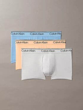 Set de 3 Low Rise Trunks din microfibră elastică