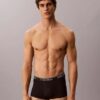 Set de 3 Low Rise Trunks din microfibră elastică Set de 3 Low Rise Trunks din microfibră elastică