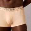 Set de 3 Low Rise Trunks din microfibră elastică Set de 3 Low Rise Trunks din microfibră elastică