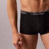 Set de 3 Low Rise Trunks din microfibră elastică Set de 3 Low Rise Trunks din microfibră elastică