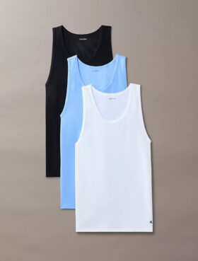 Set de 3 maiouri din Cotton Stretch