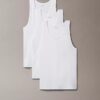 Set de 3 maiouri din Cotton Stretch Set de 3 maiouri din Cotton Stretch