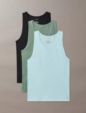 Set de 3 maiouri din Cotton Stretch