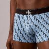 Set de 3 slipuri din bumbac Cotton Stretch cu monogramă grafică