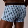Set de 3 slipuri din bumbac Cotton Stretch cu monogramă grafică
