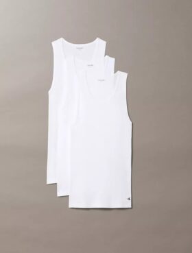 Set de 3 topuri clasice din bumbac Set de 3 topuri clasice din bumbac