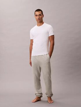 Set de 3 tricouri cu guler rotund, croială slim, din Cotton Stretch Set de 3 tricouri cu guler rotund, croială slim, din Cotton Stretch