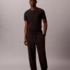 Set de 3 tricouri cu guler rotund, croială slim, din Cotton Stretch