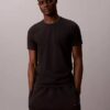 Set de 3 tricouri cu guler rotund, croială slim, din Cotton Stretch