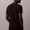 Set de 3 tricouri cu guler rotund, croială slim, din Cotton Stretch