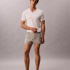 Set de 3 tricouri slim fit cu guler în V din amestec de Cotton Stretch