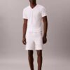 Set de 3 tricouri slim fit cu guler în V din amestec de Cotton Stretch