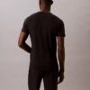 Set de 3 tricouri slim fit cu guler în V din amestec de Cotton Stretch