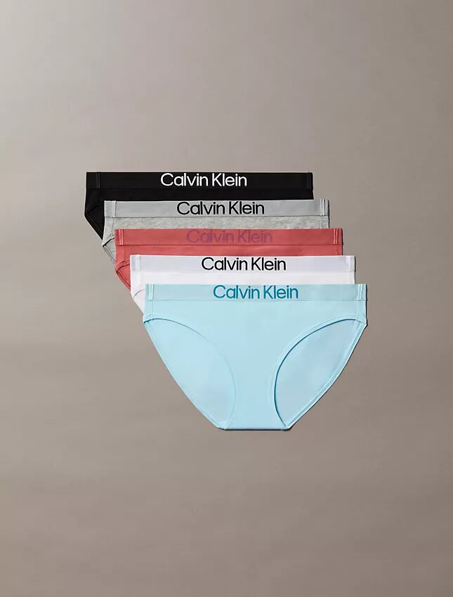 Set de 5 bikini din bumbac Set de 5 bikini din bumbac