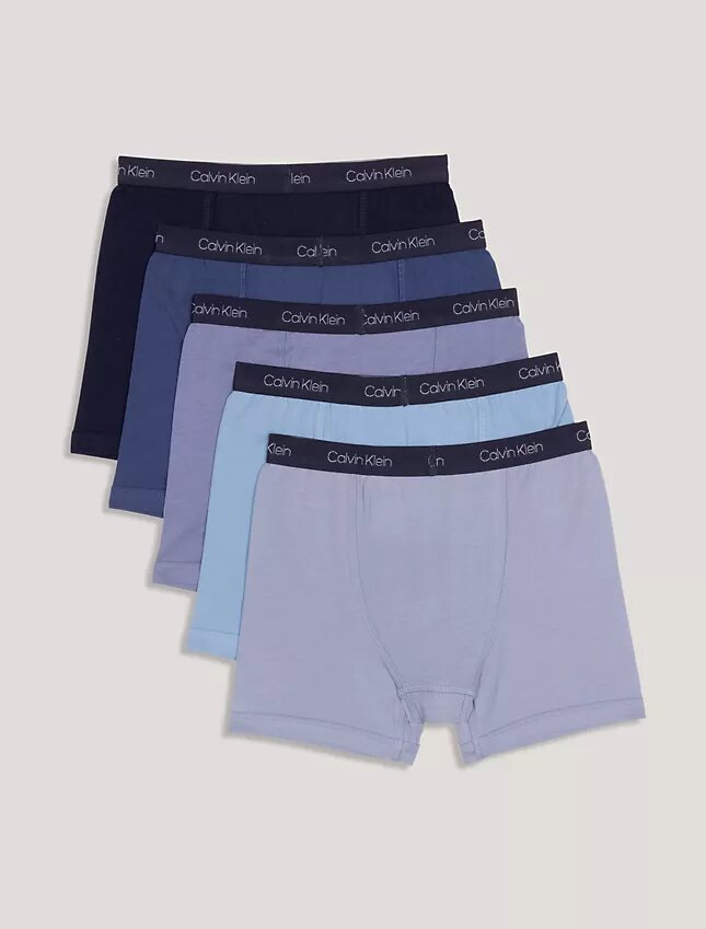 Set de 5 boxeri uni pentru băieți Set de 5 boxeri uni pentru băieți