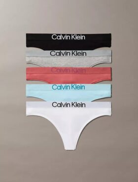 Set de 5 Thong-uri din bumbac