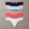 Set de 5 Thong-uri din bumbac Set de 5 Thong-uri din bumbac