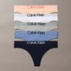 Set de 5 Thong-uri din bumbac Set de 5 Thong-uri din bumbac
