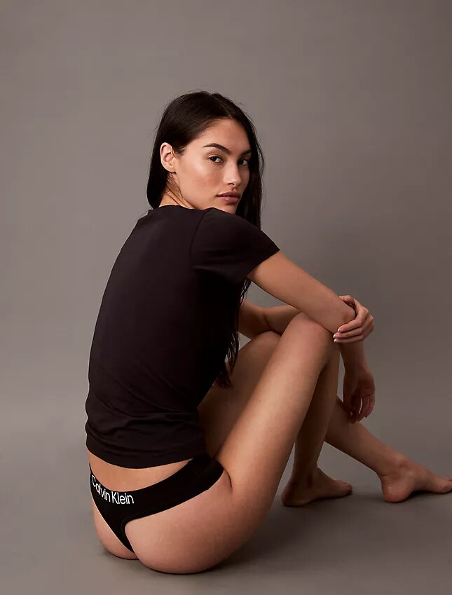 Set de 5 Thong-uri din bumbac Set de 5 Thong-uri din bumbac