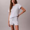 Set tricou și pantaloni scurți din amestec de bumbac și viscoză