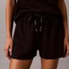 Set tricou și pantaloni scurți din amestec de bumbac și viscoză