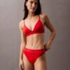 Slip de baie cu logo modern pentru părți inferioare ale Bikini-ului