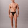 Slip sport din dantelă din microfibră