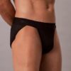 Slip sport din dantelă din microfibră