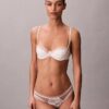 Sutien balconet CK Black Bridal, ușor căptușit Sutien balconet CK Black Bridal, ușor căptușit