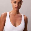 Sutien Bralette triunghiular Unlined din bumbac și Modal Icon