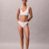 Sutien Bralette triunghiular Unlined din bumbac și Modal Icon