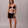Sutien Bralette triunghiular Unlined din bumbac și Modal Icon