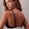 Sutien Bralette triunghiular Unlined din bumbac și Modal Icon