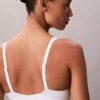 Sutien Bralette triunghiular Unlined din bumbac și Modal Icon