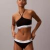 Sutien halter Unlined din bumbac și Modal Icon