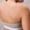 Sutien halter Unlined din bumbac și Modal Icon