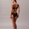 Sutien senzual din dantelă elastică, Unlined, cu acoperire completă Sutien senzual din dantelă elastică, Unlined, cu acoperire completă