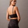 Sutien sport Ck Sport fără cusături, cu imprimeu