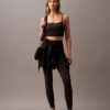 Sutien sport Ck Sport fără cusături, cu imprimeu