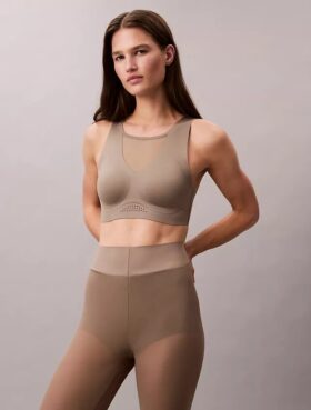 Sutien sport din plasă cu susținere medie Invisibles