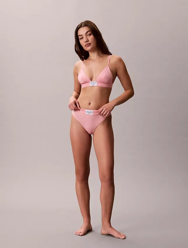 Sutien triunghiular clasic Heritage din bumbac Cotton Stretch, ușor căptușit Sutien triunghiular clasic Heritage din bumbac Cotton Stretch, ușor căptușit