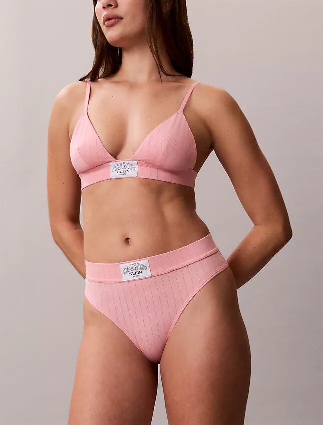 Sutien triunghiular clasic Heritage din bumbac Cotton Stretch, ușor căptușit Sutien triunghiular clasic Heritage din bumbac Cotton Stretch, ușor căptușit